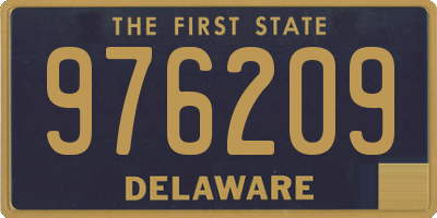 DE license plate 976209
