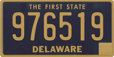 DE license plate 976519