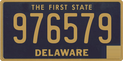 DE license plate 976579