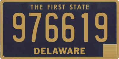 DE license plate 976619