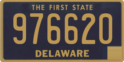 DE license plate 976620