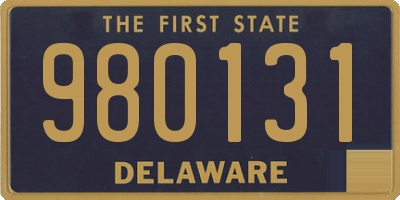 DE license plate 980131
