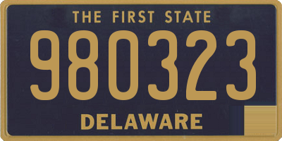 DE license plate 980323