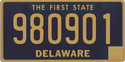 DE license plate 980901