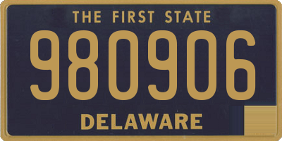 DE license plate 980906