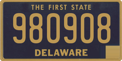 DE license plate 980908