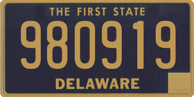 DE license plate 980919
