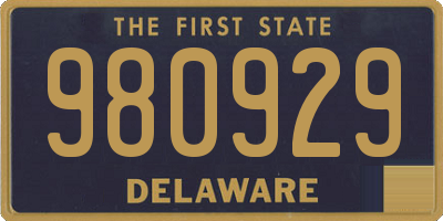 DE license plate 980929
