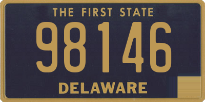 DE license plate 98146