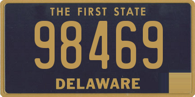 DE license plate 98469