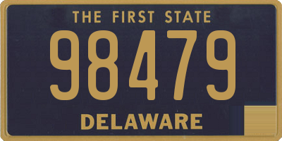 DE license plate 98479