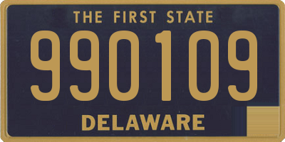 DE license plate 990109