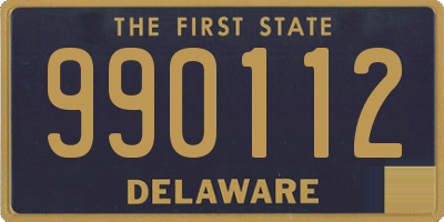 DE license plate 990112