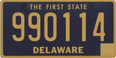 DE license plate 990114