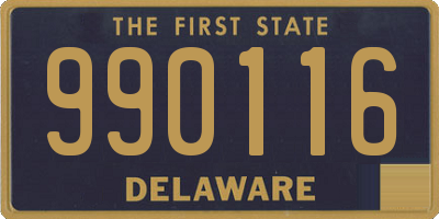 DE license plate 990116