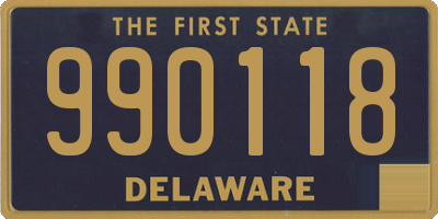 DE license plate 990118