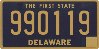 DE license plate 990119