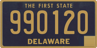 DE license plate 990120