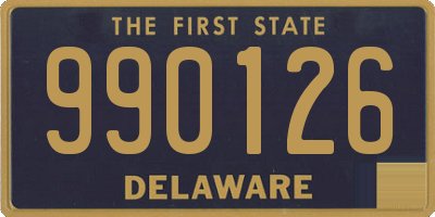 DE license plate 990126