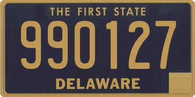 DE license plate 990127