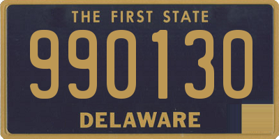 DE license plate 990130