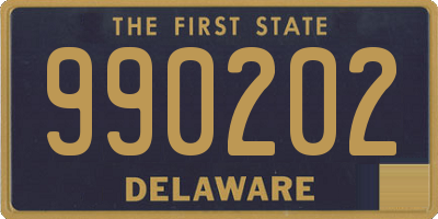 DE license plate 990202