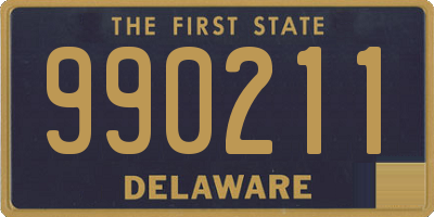 DE license plate 990211