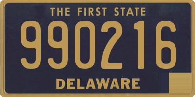 DE license plate 990216