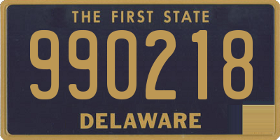 DE license plate 990218