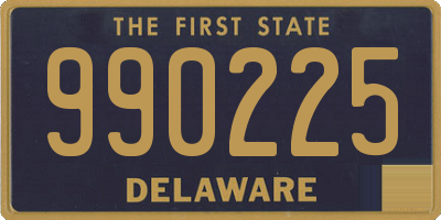 DE license plate 990225