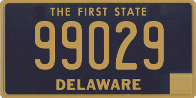 DE license plate 99029