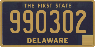 DE license plate 990302