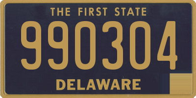 DE license plate 990304