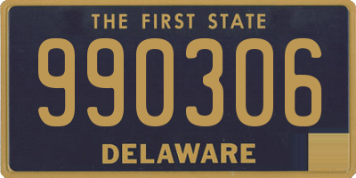 DE license plate 990306