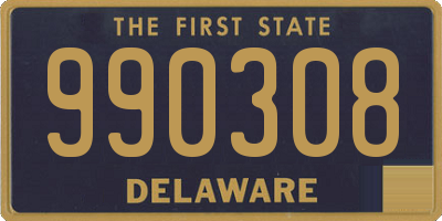 DE license plate 990308