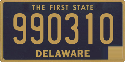 DE license plate 990310