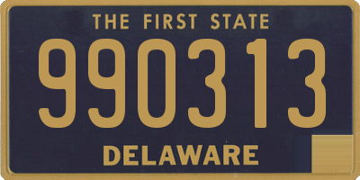 DE license plate 990313