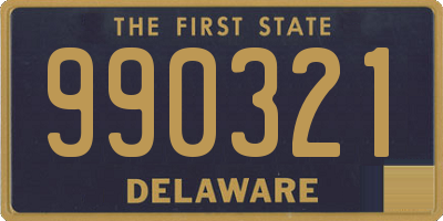 DE license plate 990321