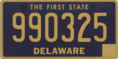 DE license plate 990325