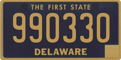 DE license plate 990330