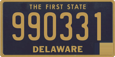 DE license plate 990331
