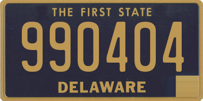 DE license plate 990404