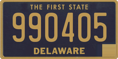 DE license plate 990405