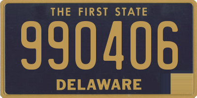 DE license plate 990406