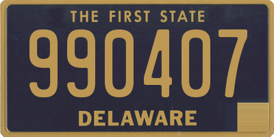 DE license plate 990407