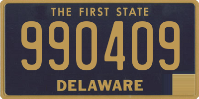 DE license plate 990409