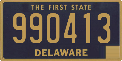 DE license plate 990413