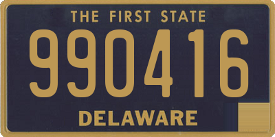 DE license plate 990416