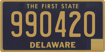 DE license plate 990420