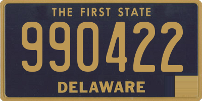 DE license plate 990422